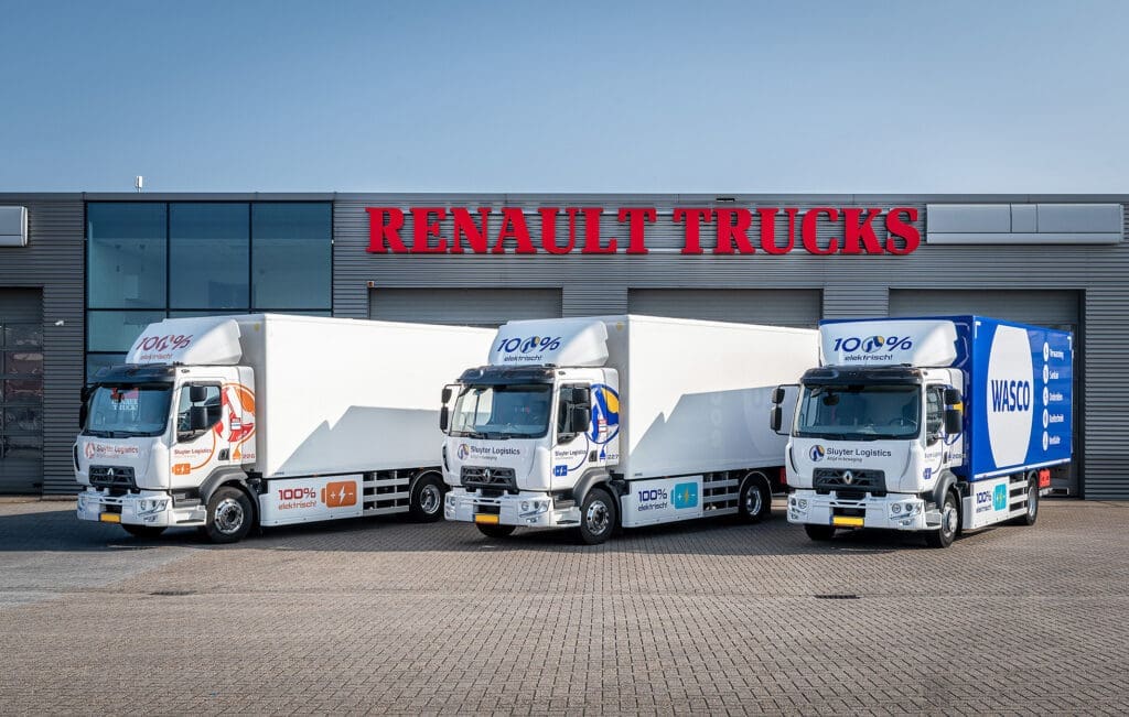 Elektrische Renault Trucks voor Sluyter Logistics