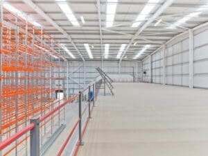 Assemblage bedrijf - Mezzanine vloer | Sluyter Logistics